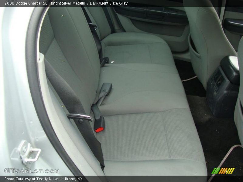 Bright Silver Metallic / Dark/Light Slate Gray 2008 Dodge Charger SE