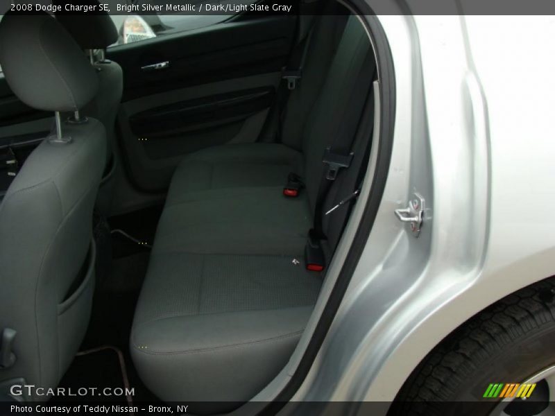 Bright Silver Metallic / Dark/Light Slate Gray 2008 Dodge Charger SE