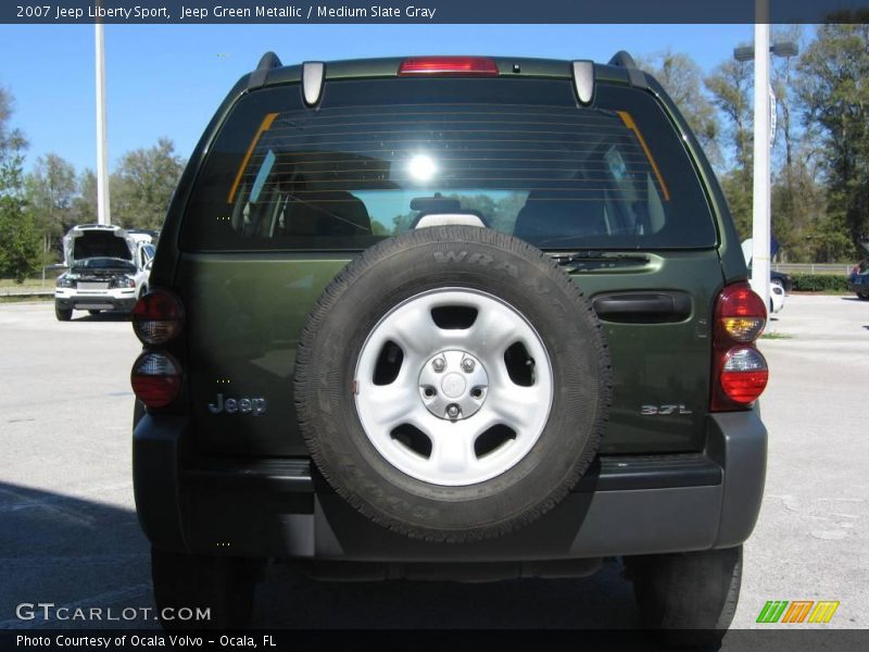 Jeep Green Metallic / Medium Slate Gray 2007 Jeep Liberty Sport