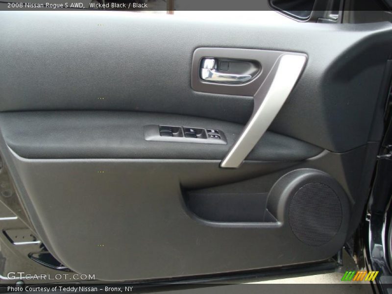 Wicked Black / Black 2008 Nissan Rogue S AWD