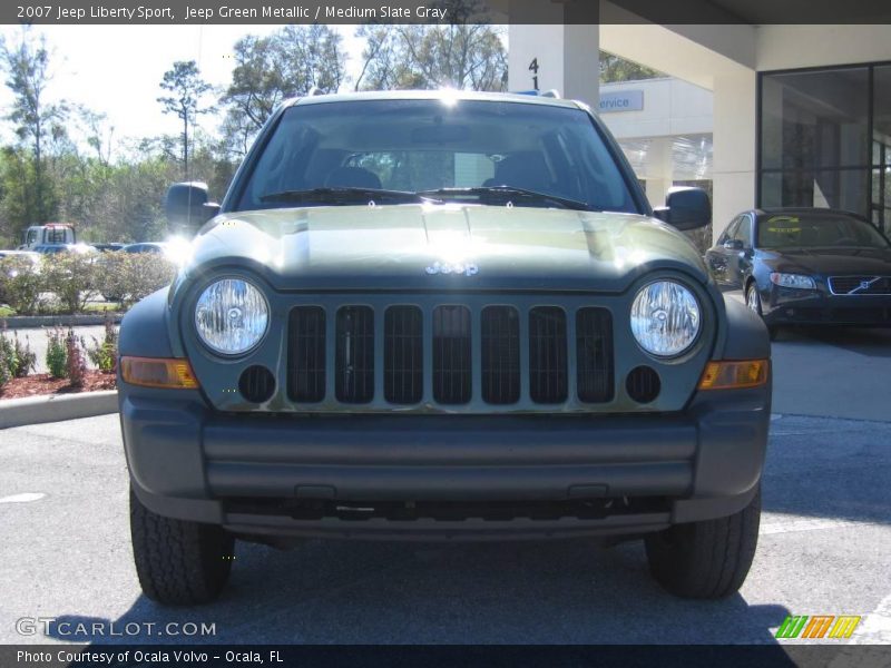 Jeep Green Metallic / Medium Slate Gray 2007 Jeep Liberty Sport