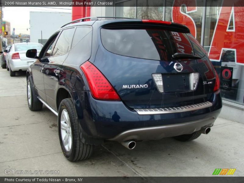 Midnight Blue Pearl / Charcoal 2006 Nissan Murano SL AWD