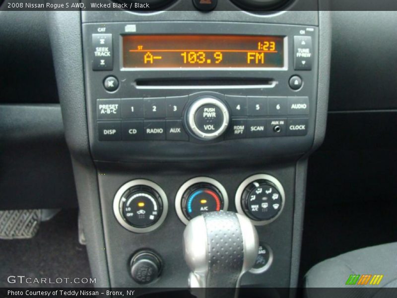 Wicked Black / Black 2008 Nissan Rogue S AWD