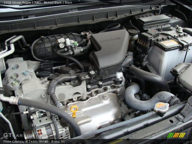 Wicked Black / Black 2008 Nissan Rogue S AWD