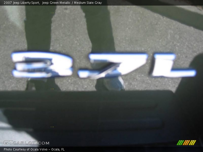 Jeep Green Metallic / Medium Slate Gray 2007 Jeep Liberty Sport