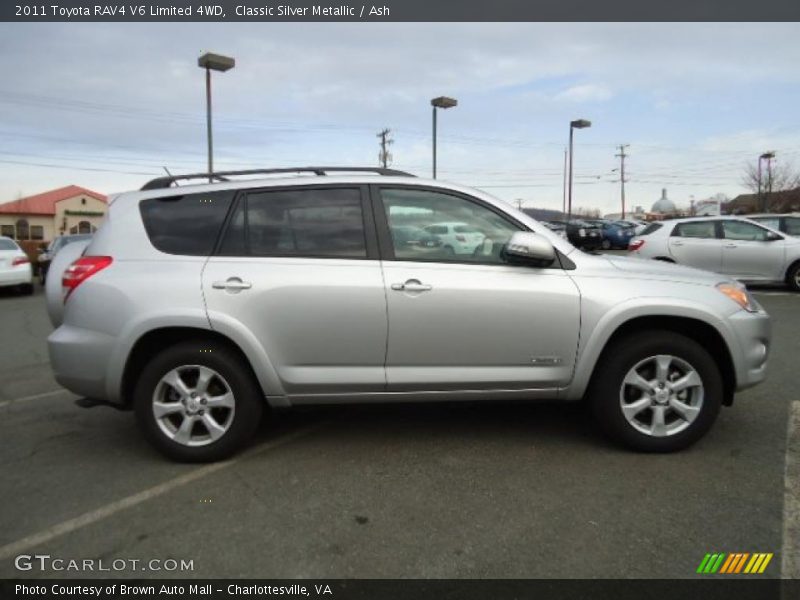 Classic Silver Metallic / Ash 2011 Toyota RAV4 V6 Limited 4WD