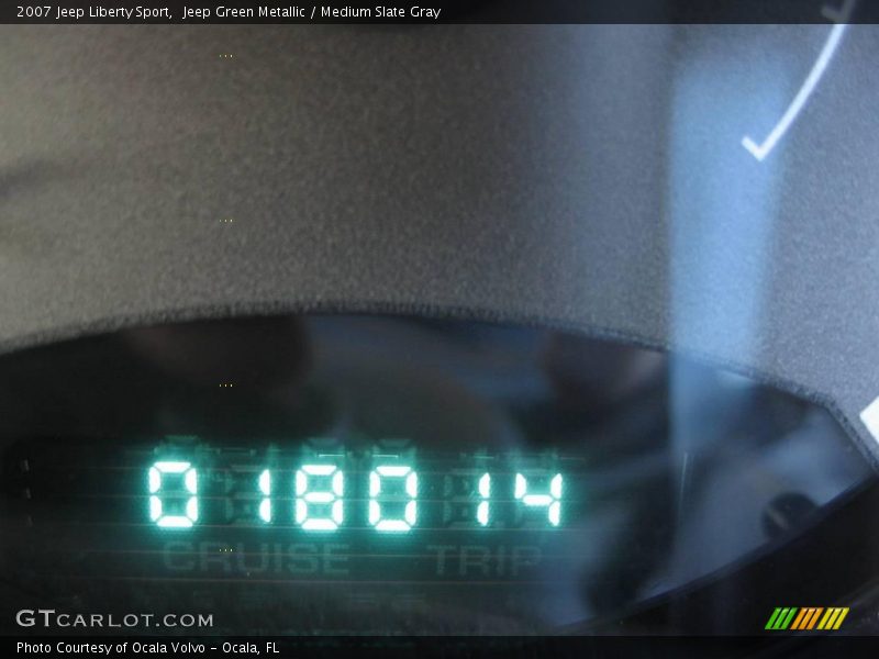 Jeep Green Metallic / Medium Slate Gray 2007 Jeep Liberty Sport