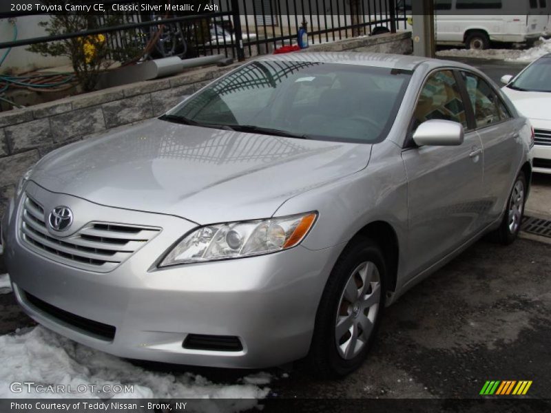 Classic Silver Metallic / Ash 2008 Toyota Camry CE