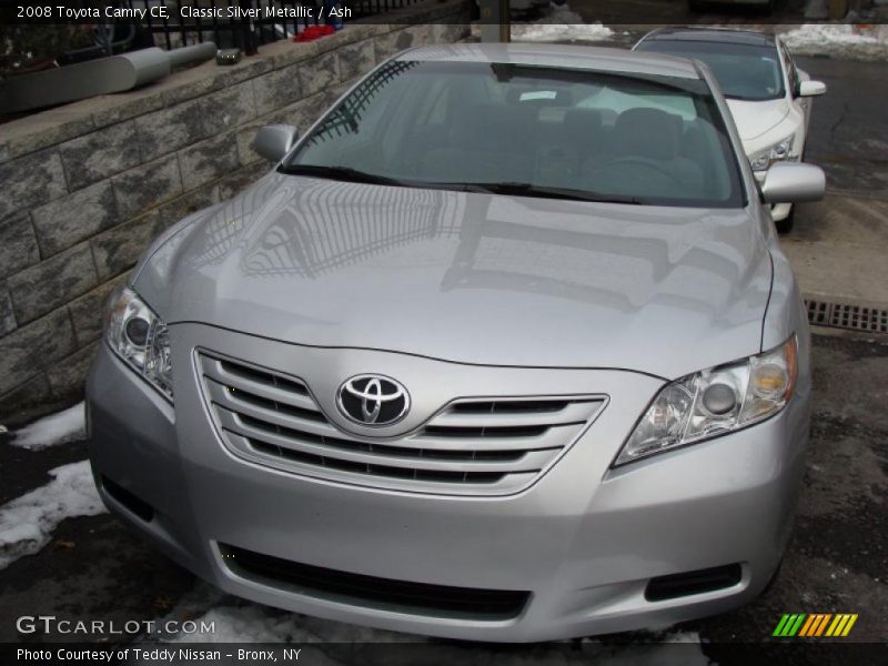 Classic Silver Metallic / Ash 2008 Toyota Camry CE