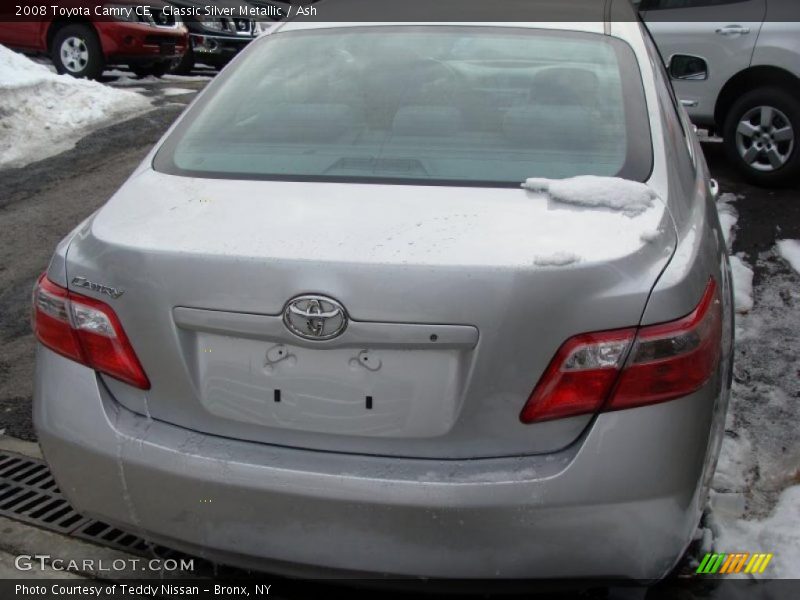 Classic Silver Metallic / Ash 2008 Toyota Camry CE