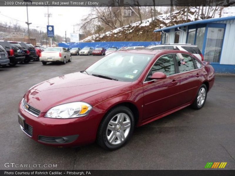 Red Jewel Tintcoat / Ebony 2009 Chevrolet Impala LT