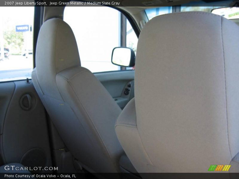 Jeep Green Metallic / Medium Slate Gray 2007 Jeep Liberty Sport