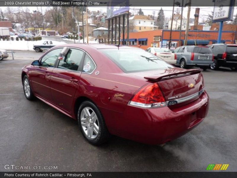 Red Jewel Tintcoat / Ebony 2009 Chevrolet Impala LT