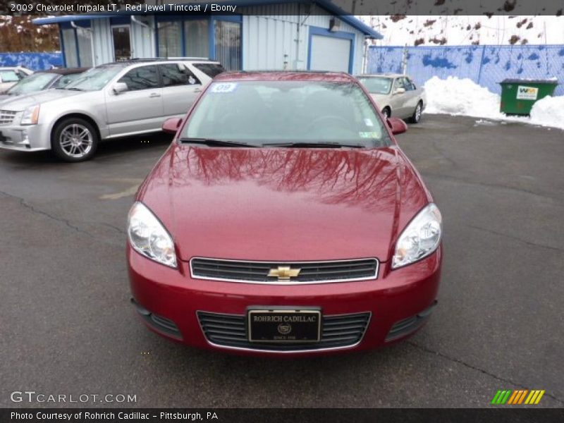 Red Jewel Tintcoat / Ebony 2009 Chevrolet Impala LT