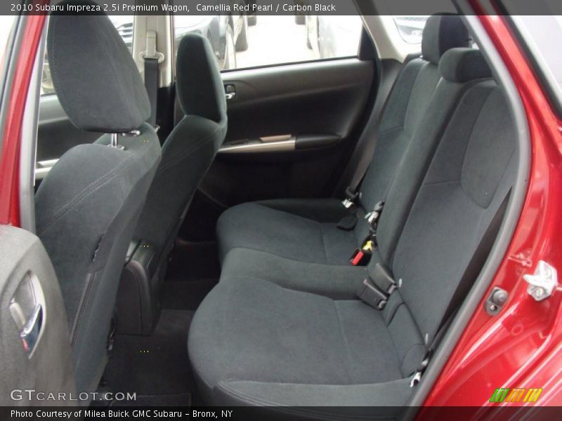 Camellia Red Pearl / Carbon Black 2010 Subaru Impreza 2.5i Premium Wagon