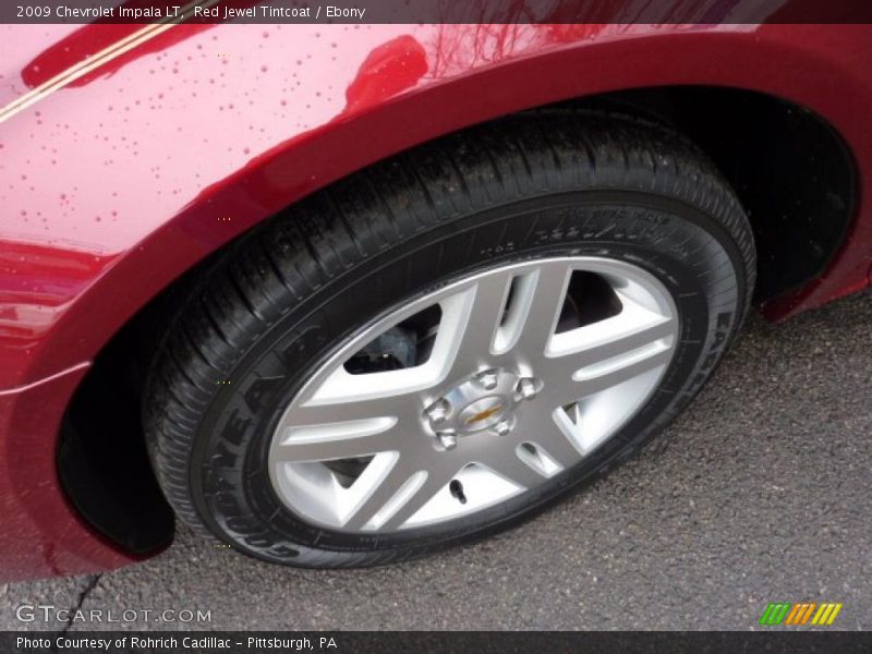 Red Jewel Tintcoat / Ebony 2009 Chevrolet Impala LT