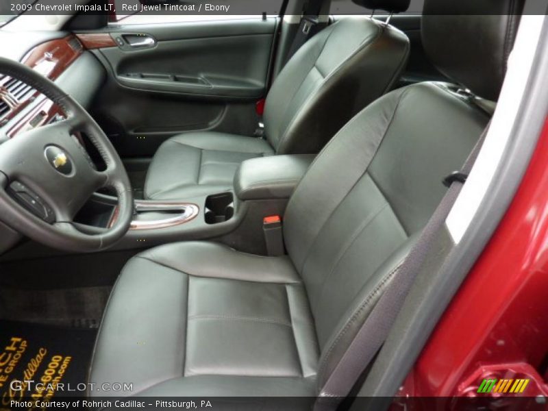 Red Jewel Tintcoat / Ebony 2009 Chevrolet Impala LT