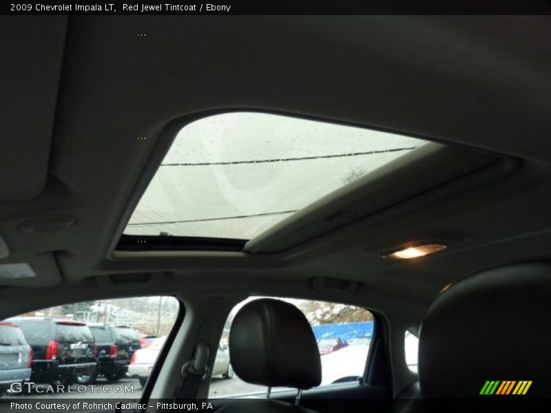 Red Jewel Tintcoat / Ebony 2009 Chevrolet Impala LT