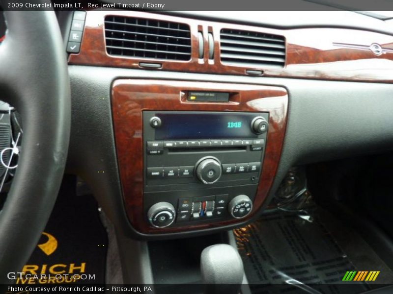 Red Jewel Tintcoat / Ebony 2009 Chevrolet Impala LT