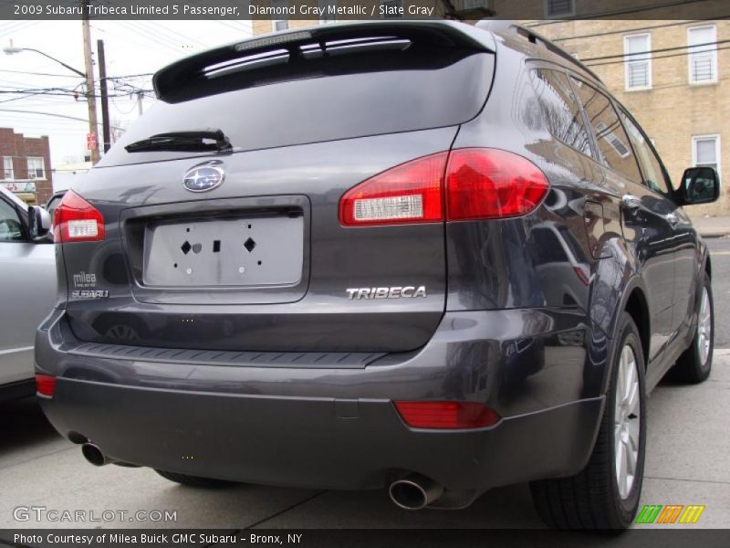 Diamond Gray Metallic / Slate Gray 2009 Subaru Tribeca Limited 5 Passenger