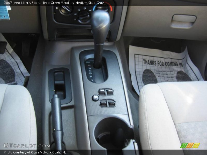 Jeep Green Metallic / Medium Slate Gray 2007 Jeep Liberty Sport