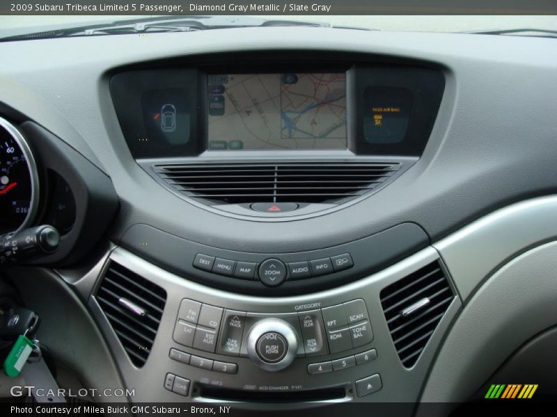 Navigation of 2009 Tribeca Limited 5 Passenger