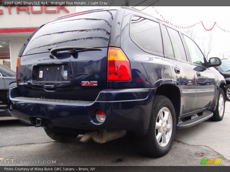 Midnight Blue Metallic / Light Gray 2007 GMC Envoy SLE 4x4