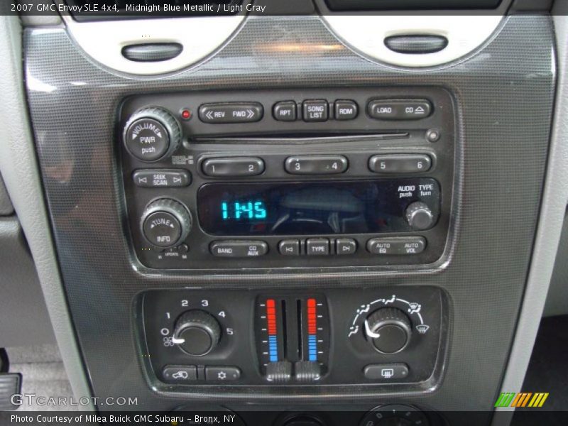 Midnight Blue Metallic / Light Gray 2007 GMC Envoy SLE 4x4