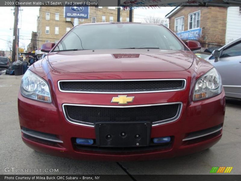 Red Jewel / Ebony 2009 Chevrolet Malibu LT Sedan