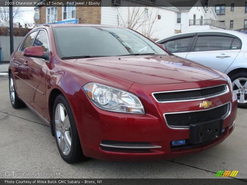 Red Jewel / Ebony 2009 Chevrolet Malibu LT Sedan