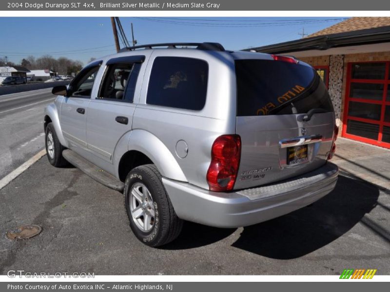 Brilliant Silver Metallic / Medium Slate Gray 2004 Dodge Durango SLT 4x4