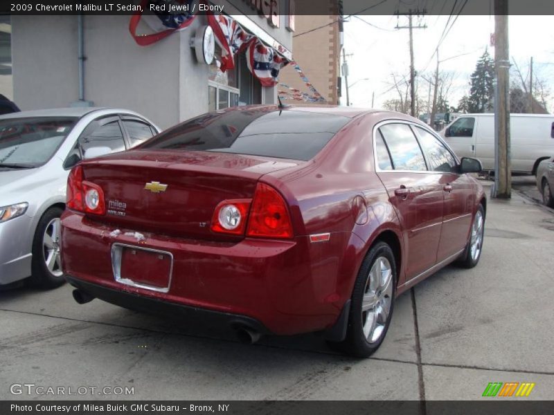 Red Jewel / Ebony 2009 Chevrolet Malibu LT Sedan