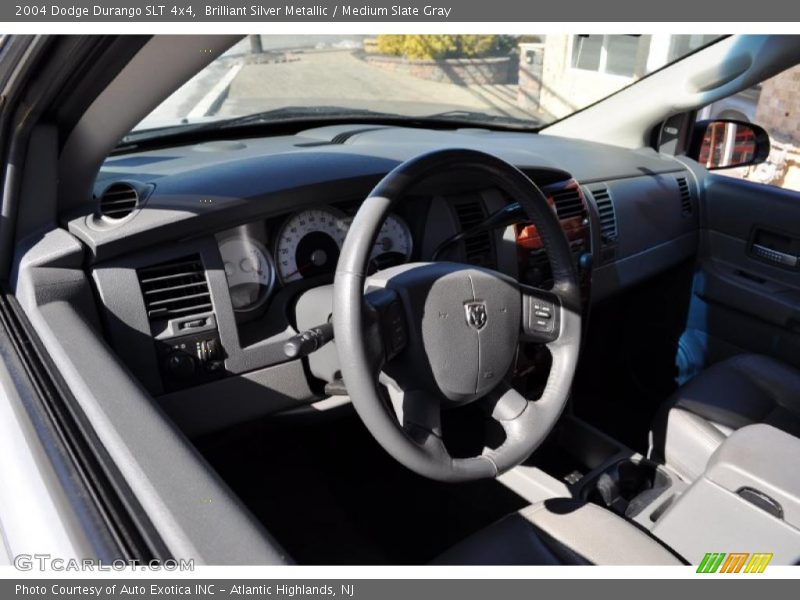 Brilliant Silver Metallic / Medium Slate Gray 2004 Dodge Durango SLT 4x4
