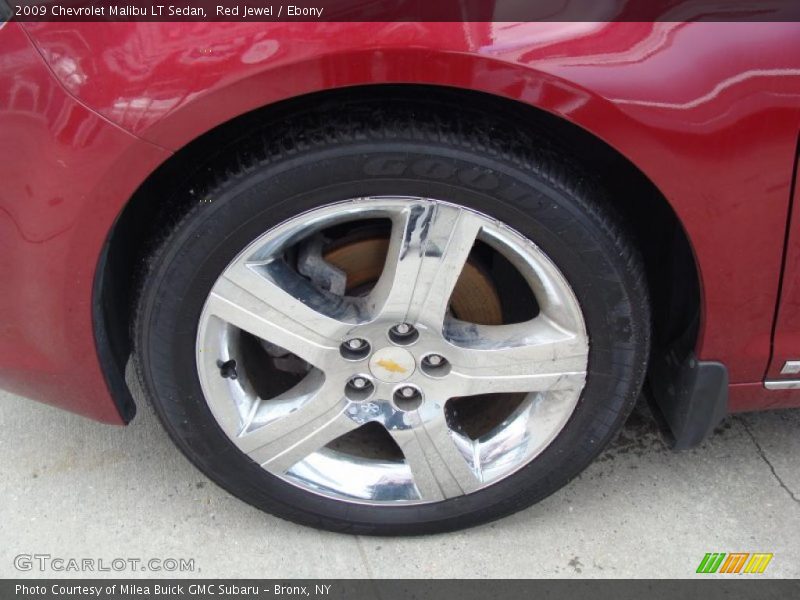 Red Jewel / Ebony 2009 Chevrolet Malibu LT Sedan