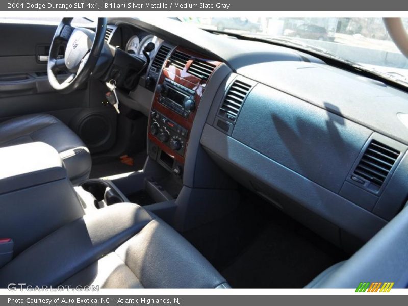 Brilliant Silver Metallic / Medium Slate Gray 2004 Dodge Durango SLT 4x4