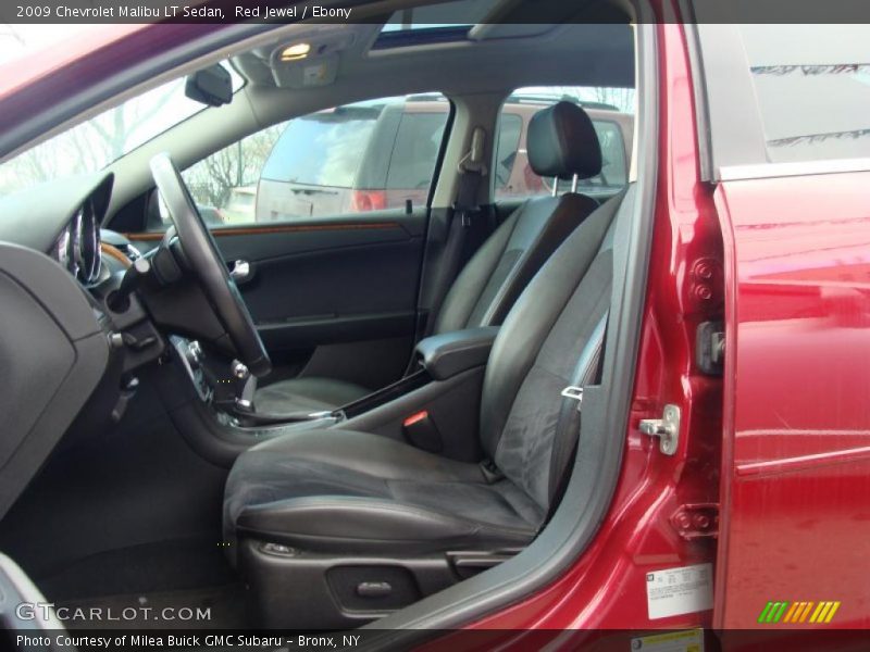 Red Jewel / Ebony 2009 Chevrolet Malibu LT Sedan