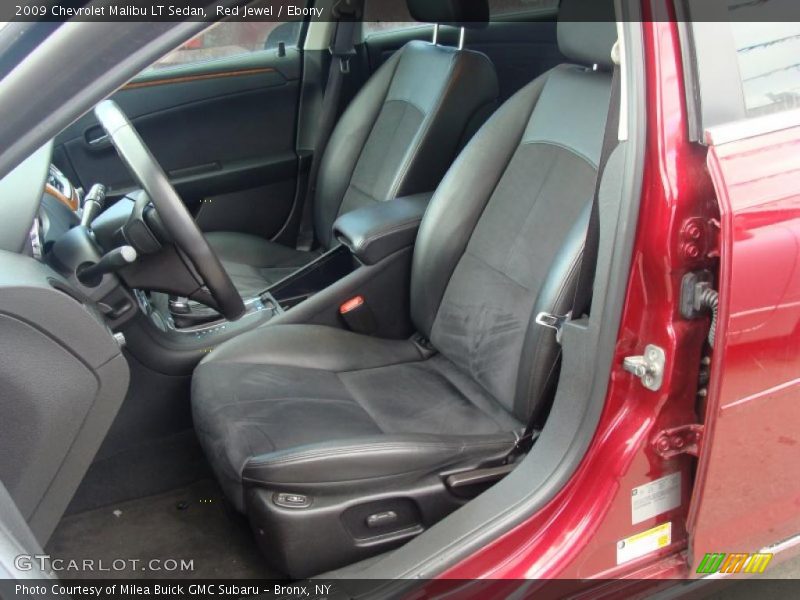 Red Jewel / Ebony 2009 Chevrolet Malibu LT Sedan