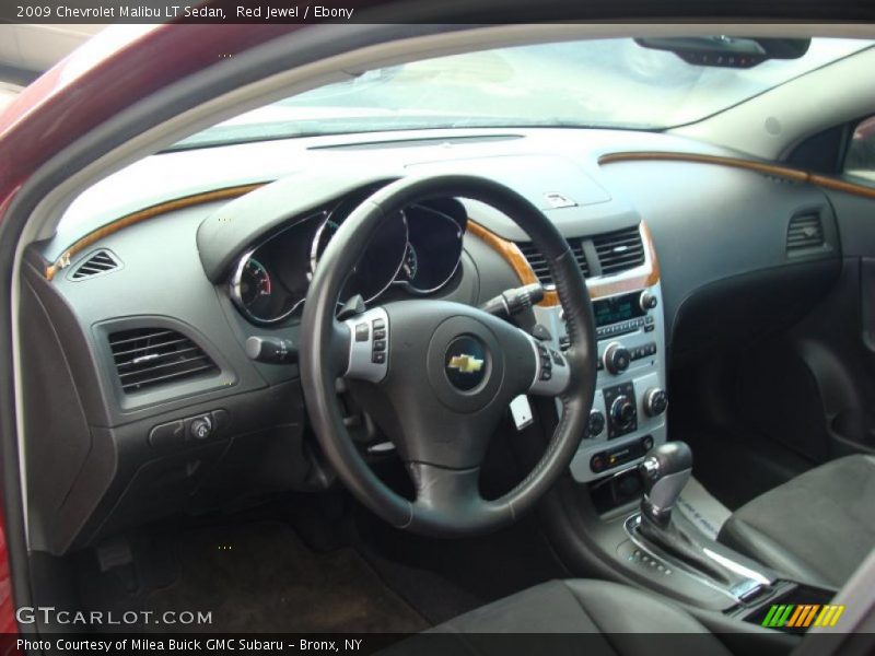 Red Jewel / Ebony 2009 Chevrolet Malibu LT Sedan