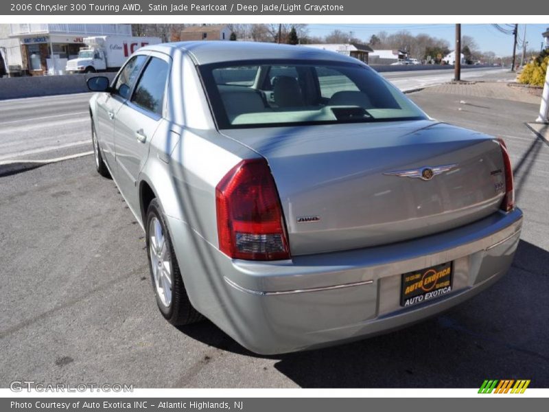 Satin Jade Pearlcoat / Deep Jade/Light Graystone 2006 Chrysler 300 Touring AWD