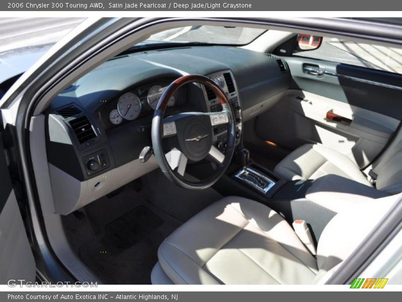 Satin Jade Pearlcoat / Deep Jade/Light Graystone 2006 Chrysler 300 Touring AWD