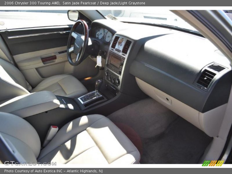 Satin Jade Pearlcoat / Deep Jade/Light Graystone 2006 Chrysler 300 Touring AWD