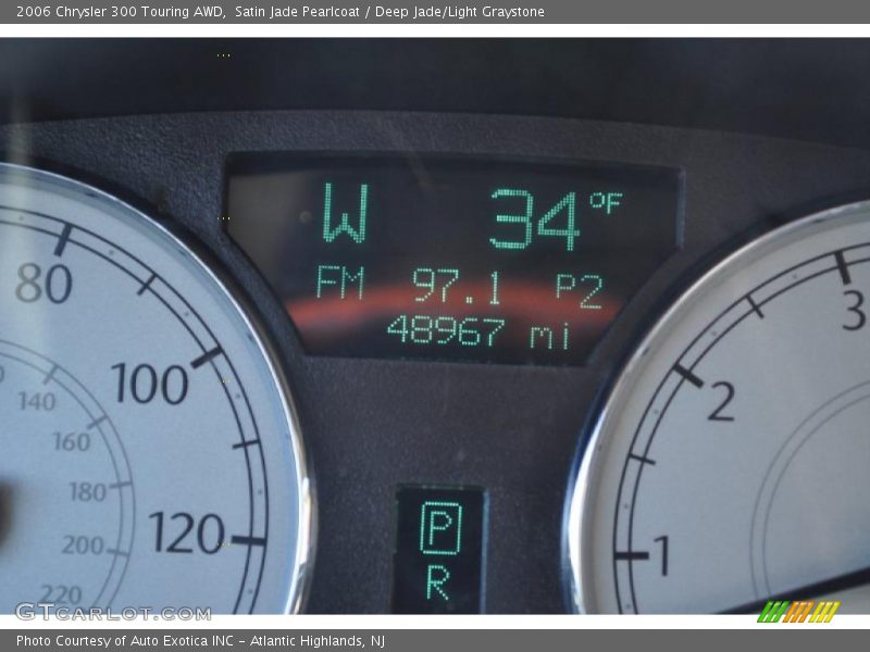 Satin Jade Pearlcoat / Deep Jade/Light Graystone 2006 Chrysler 300 Touring AWD