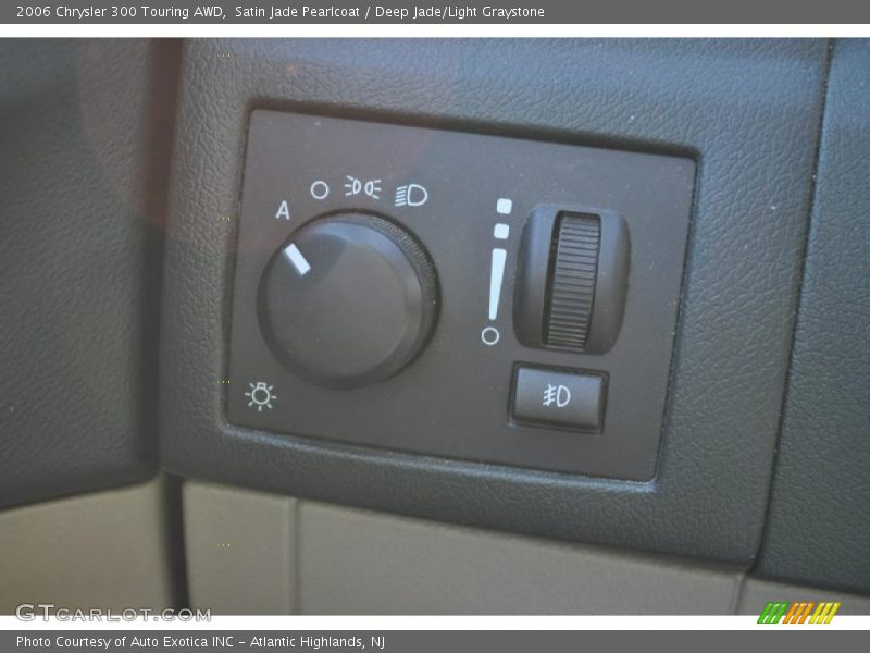 Satin Jade Pearlcoat / Deep Jade/Light Graystone 2006 Chrysler 300 Touring AWD
