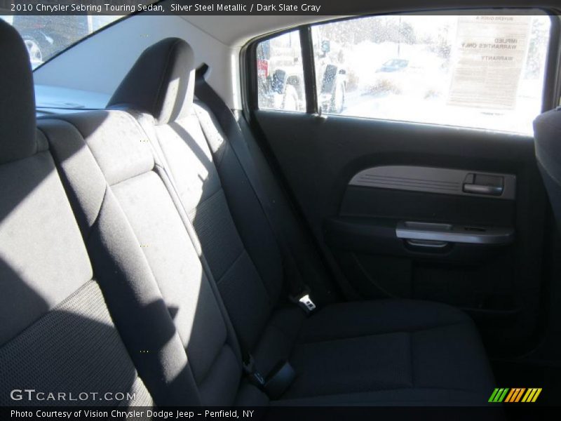 Silver Steel Metallic / Dark Slate Gray 2010 Chrysler Sebring Touring Sedan