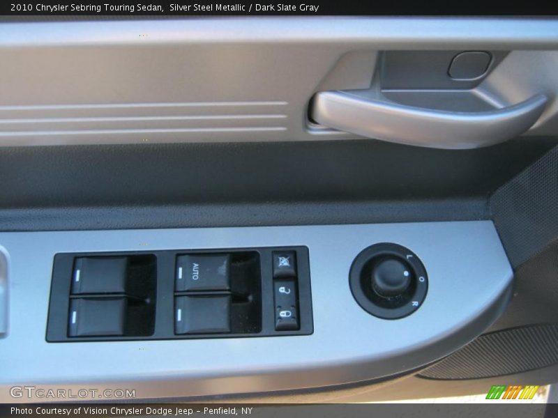 Silver Steel Metallic / Dark Slate Gray 2010 Chrysler Sebring Touring Sedan
