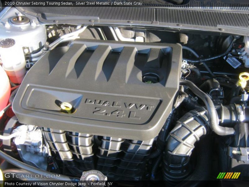 Silver Steel Metallic / Dark Slate Gray 2010 Chrysler Sebring Touring Sedan