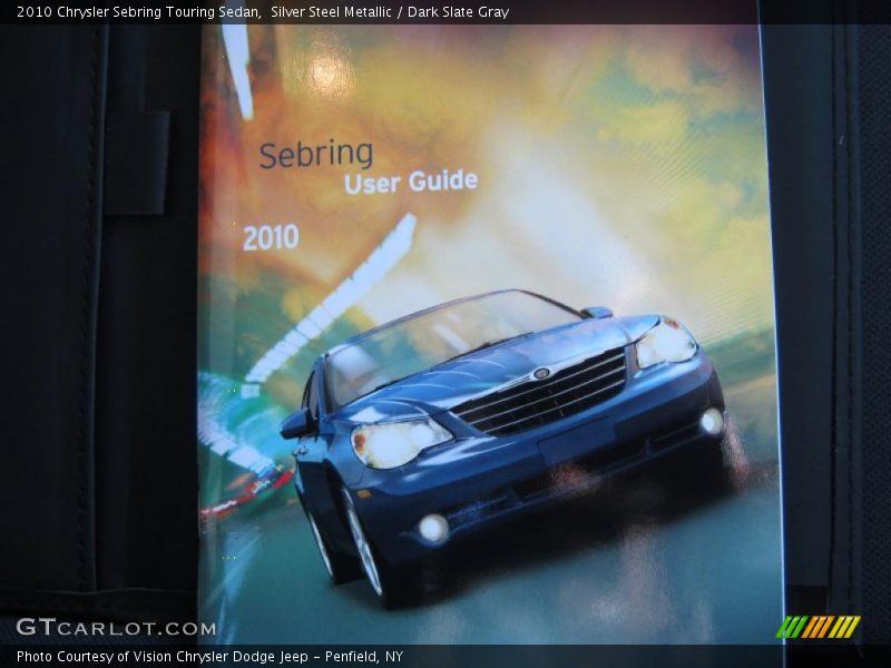 Silver Steel Metallic / Dark Slate Gray 2010 Chrysler Sebring Touring Sedan