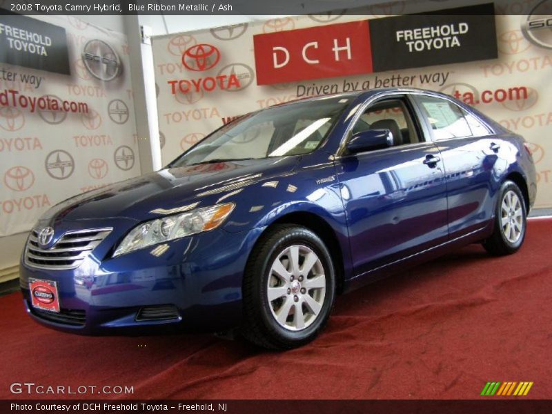 Blue Ribbon Metallic / Ash 2008 Toyota Camry Hybrid