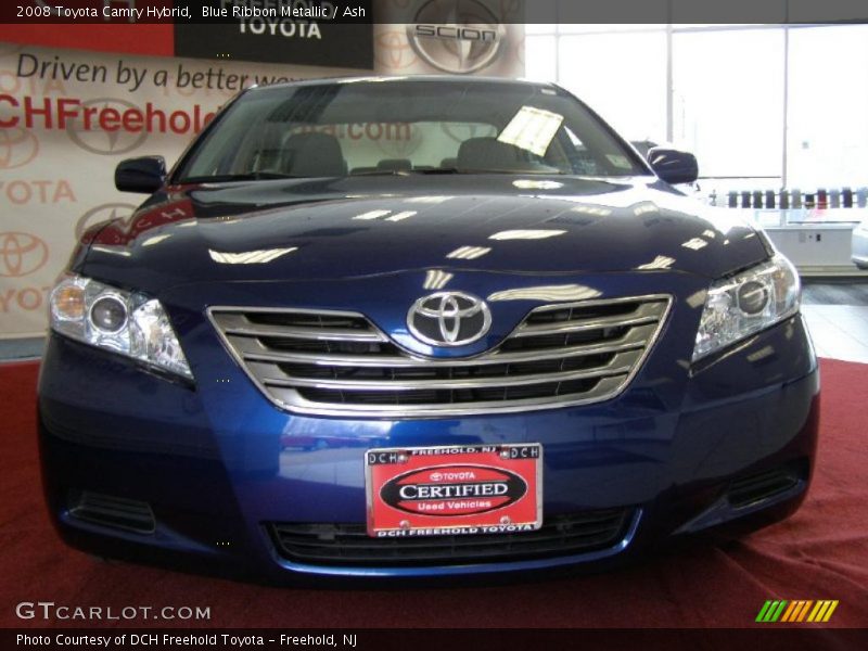 Blue Ribbon Metallic / Ash 2008 Toyota Camry Hybrid
