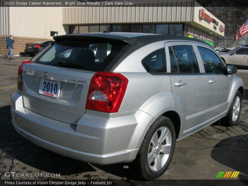 Bright Silver Metallic / Dark Slate Gray 2010 Dodge Caliber Mainstreet